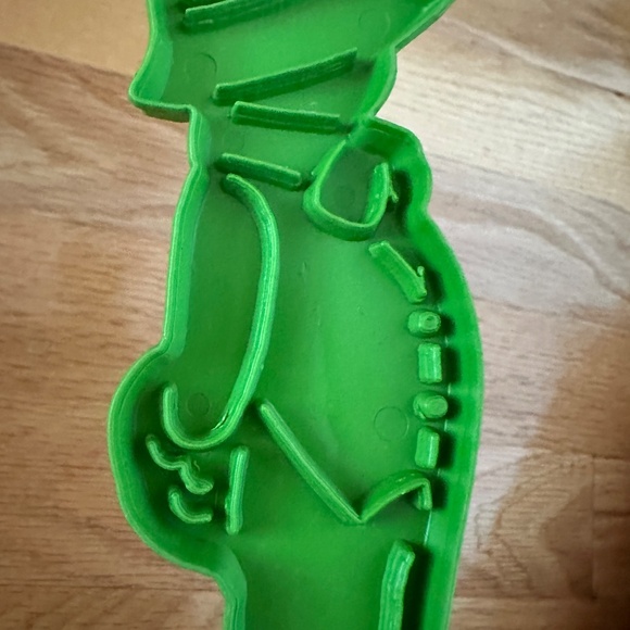 Vintage Holly Hobbie Plastic Cookie Cutters Set of 5 - Picture 4 of 10